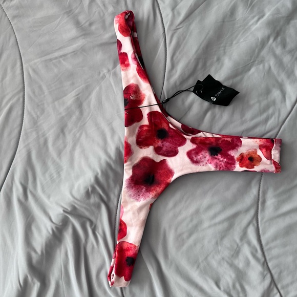Stone Fox Swim Floral Print Women's Swimwear Bottoms - Picture 1 of 4